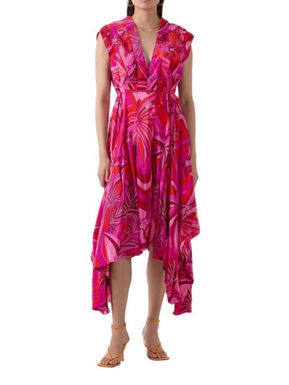 Farm Rio Endless Summer Midi Dress xs
